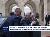 Video: Raja Yordania Tolak Usulan Trump Pindahkan Warga