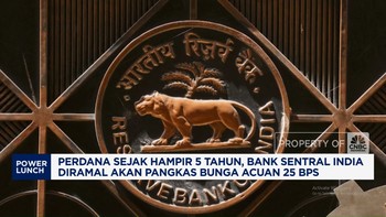 Video: Setelah 5 Tahun, Bank Sentral India Diramal Pangkas Bunga Acuan