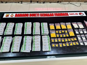 Polisi Sikat 6 Pengedar Obat Haram di Subang, Ribuan Butir Disita