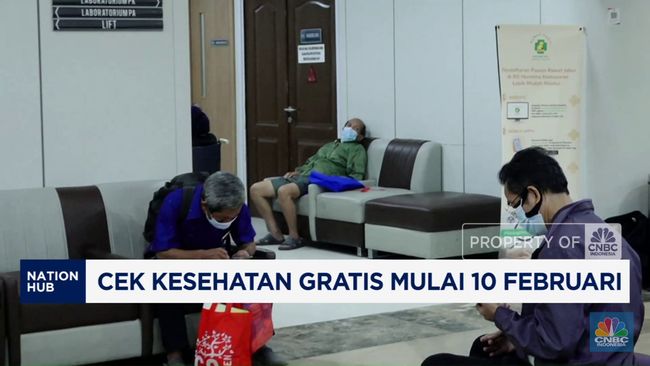 Cek Kesehatan Gratis Mulai 10 Februari