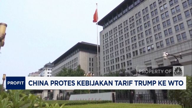 China Protes Kebijakan Tarif Trump ke WTO