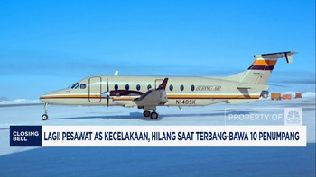 Video: Lagi! Pesawat AS Kecelakaan, Hilang Saat Terbang