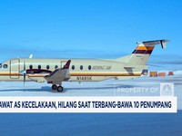 Video: Lagi! Pesawat AS Kecelakaan, Hilang Saat Terbang