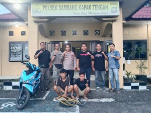 Sindikat Pencurian Kabel Tower di Prabumulih Diringkus Polisi