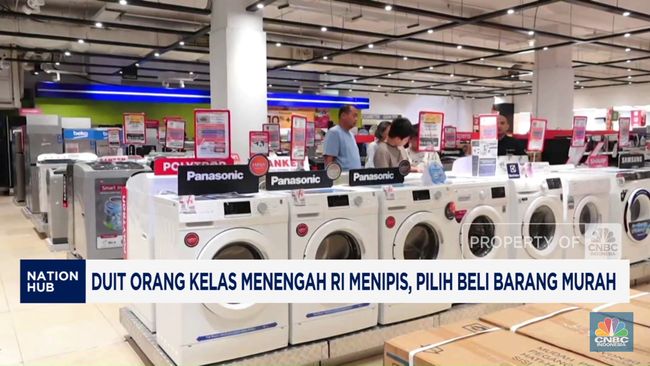 Uang kelas tengah sedang menipis, pilih untuk membeli barang murah