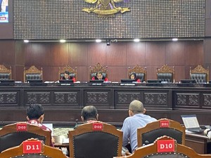 Hakim MK Tanya KPU Banjarbaru soal Paslon Diskualifikasi Ada di Surat Suara