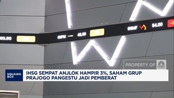Video: IHSG Anjlok Hampir 3%, Saham Prajogo Pangestu Jadi Pemberat