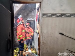 Warung Soto Lamongan di Pasuruan Terbakar, Karyawan Luka Parah