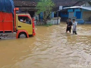40 Desa di Kudus Banjir Pagi Ini, Ketinggian Air Capai 1 Meter