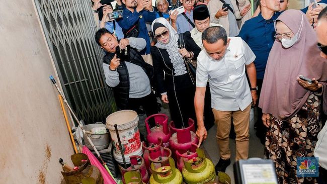 Bahlil Terkejut! Harga LPG 3 Kg Bisa Sampai Rp 30.000 per Tabung