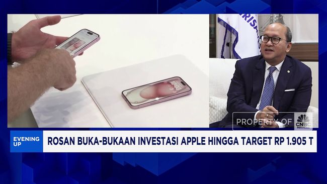 Menteri Rosan Bocorkan Investasi Apple & Perusahaan AS di RI