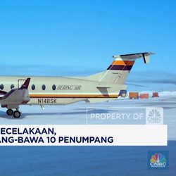 Video: Pesawat AS Hilang Saat Terbang, Bawa 10 Penumpang