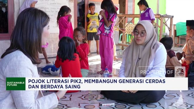 Pojok Literasi PIK2, Membangun Generasi Cerdas & Berdaya Saing