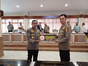 Alumni Akpol 1996 Bantu Renovasi Pusat Penelitian dan Publikasi Ilmiah STIK/PTIK