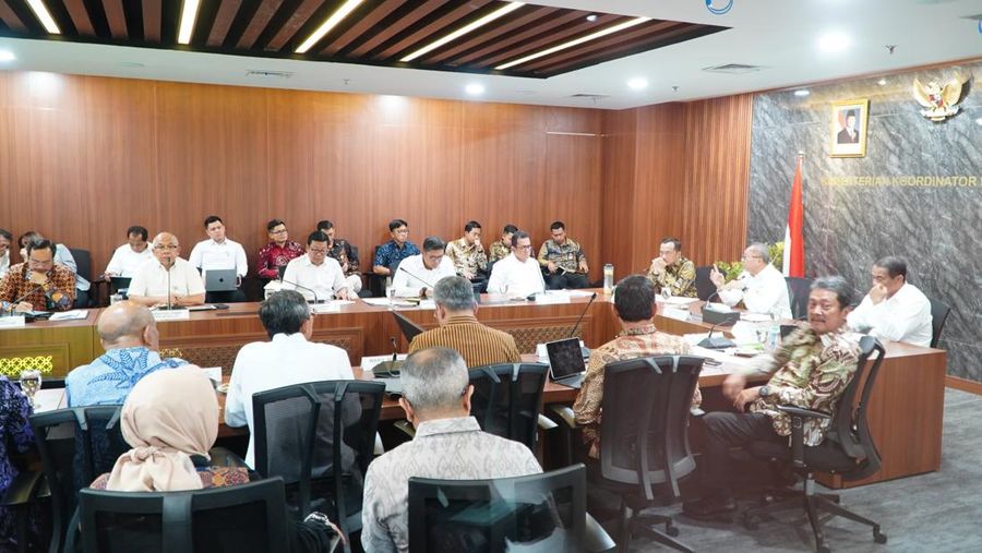 Rapat Koordinasi Terbatas Bidang Pangan pada 31 Januari 2025 di Jakarta. (Dok. Bapanas)