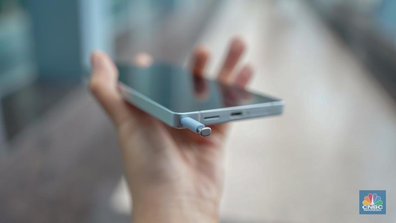 Samsung Galaxy S25 Ultra. (CNBC Indonesia/Faisal Rahman)