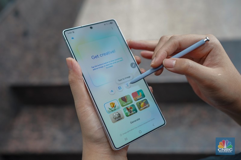 Samsung Galaxy S25 Ultra. (CNBC Indonesia/Faisal Rahman)