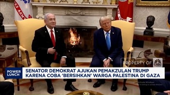 Video: Mau Usir Warga Gaza , Senator Demokrat Ajukan Pemakzulan Trump