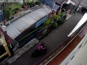 Video: Ditangkap! Maling Motor yang Viral Dikejar Emak-emak di Depok