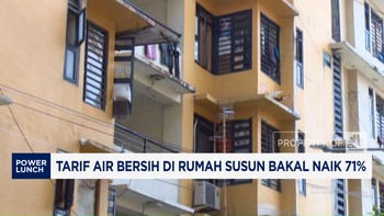 Video: Perhatian! Tarif Air Bersih di Rumah Susun Bakal Naik 71%