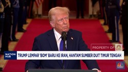 Video: Trump Lempar 'Bom' Baru ke Iran