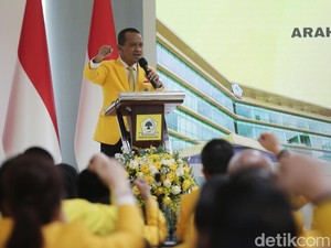 Bahlil di HUT Gerindra: Kami Dukung Prabowo Sampai 2029, Bila Perlu Lanjut Lagi