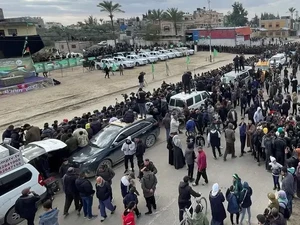 Video: Momen Hamas Bebaskan 3 Sandera Warga Israel di Gaza