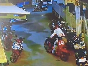 Motor Dinno Raib Dibawa Maling karena Tidak Dikunci Stang, Pelaku Terekam CCTV