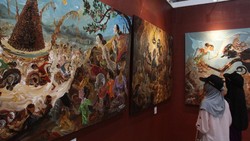 Melihat Pameran Lukisan Dolan Wonosalam