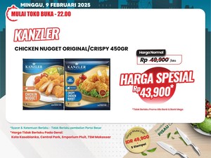 Chicken Nugget Kanzler Diskon Hanya di Transmart Full Day Sale