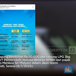 Sri Mulyani Ungkap Harga Asli LPG 3 Kg, Bukan Rp 20.000 per Tabung