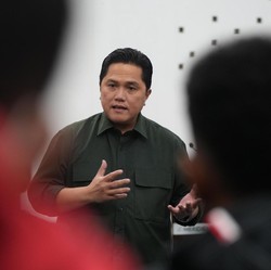 Bismillah, Erick Thohir Targetkan Ranking Timnas RI di FIFA Tembus 100