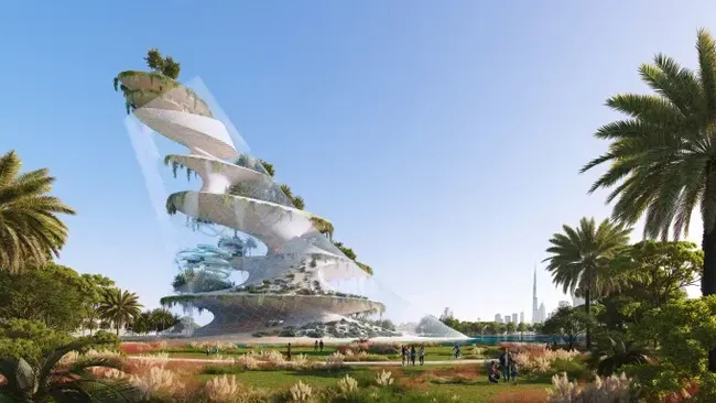 UEA Punya Proyek Ambisius Tarik Turis, Bikin "Pulau Surga" di Langit