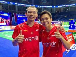 Rinov & Fadia Pimpin Tim RI di Kejuaraan Beregu Campuran Asia 2025