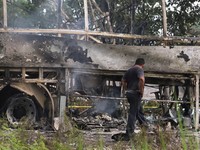 Kecelakaan Maut! Truk Tabrak Bus Rombongan Mahasiswa, 12 Orang Tewas