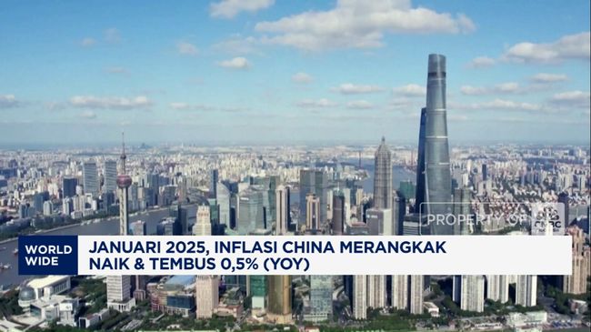 Video: Berkat Imlek, Inflasi China di Januari Terakselerasi!