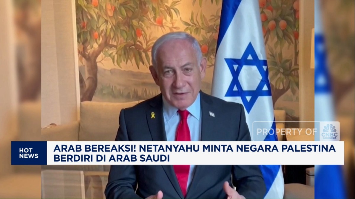 Emas Cetak Rekor, Netanyahu Tawarkan Palestina Hadiah Tak Terduga