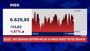 Video: IHSG Anjlok Tajam Hingga Rupiah Melemah ke Rp16.300-an Per USD