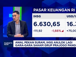 Video: IHSG Anjlok ke 6.600-an, Gara-gara Saham Grup Prajogo Pangestu