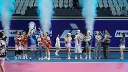 Lihat Momen Raffi Ahmad Cs Vs Park Eun Seok Cs di Lagi-lagi Tenis Internasional