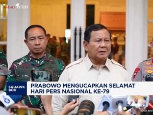 Video: Pesan Prabowo di Hari Pers Nasional Ke-79, Waspada Berita Hoaks