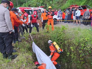 Pria Tewas dalam Lubang Galian di Guci Tegal, Diduga Hirup Gas Beracun