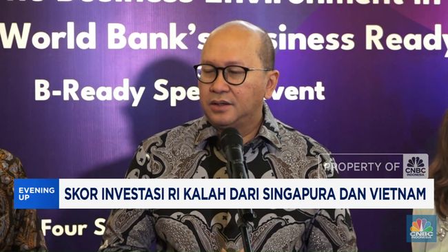 Video: Skor Investasi RI Kalah Dari Singapura dan Vietnam