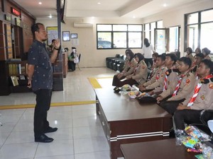 AKP Sutargo Gagas Pojok Edukasi di Polres HSU, Bentengi Anak dari Narkoba