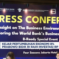 Video: Kejar Pertumbuhan 8% Prabowo Bidik Investasi Rp 13.032,8Triliun