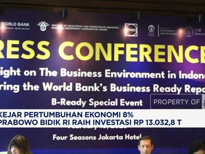 Video: Kejar Pertumbuhan 8% Prabowo Bidik Investasi Rp 13.032,8Triliun