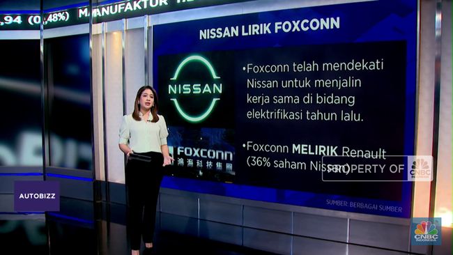 Buntu dengan Honda, Nissan Lirik Foxconn