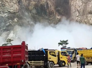 Gunung Kuda di Cirebon Longsor, Tidak Ada Korban Jiwa