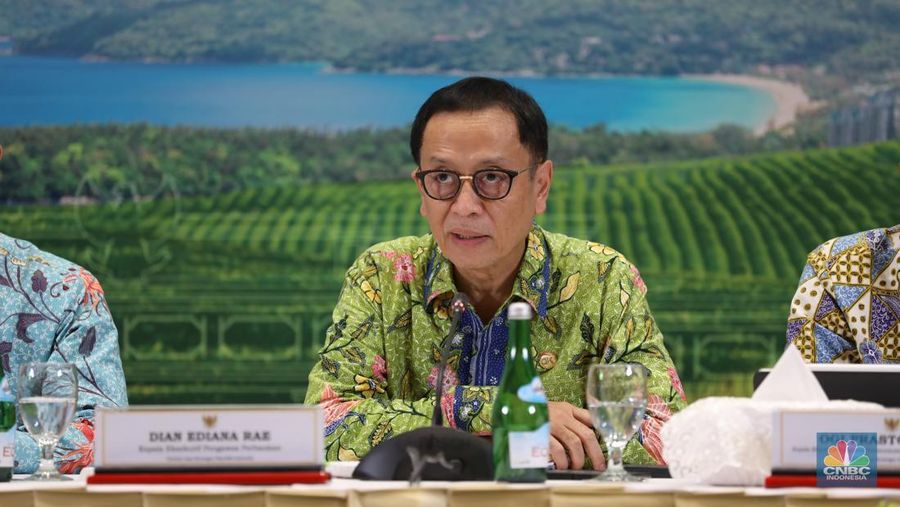 Kepala Eksekutif Pengawas Perbankan Otoritas Jasa Keuangan (OJK) Dian Ediana Rae. (CNBC Indonesia/Tri Susilo)