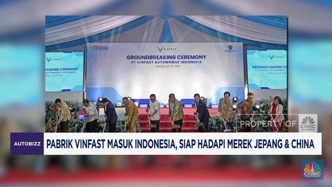 Pabrik Vinfast di Subang Siap Beroperasi Akhir 2025